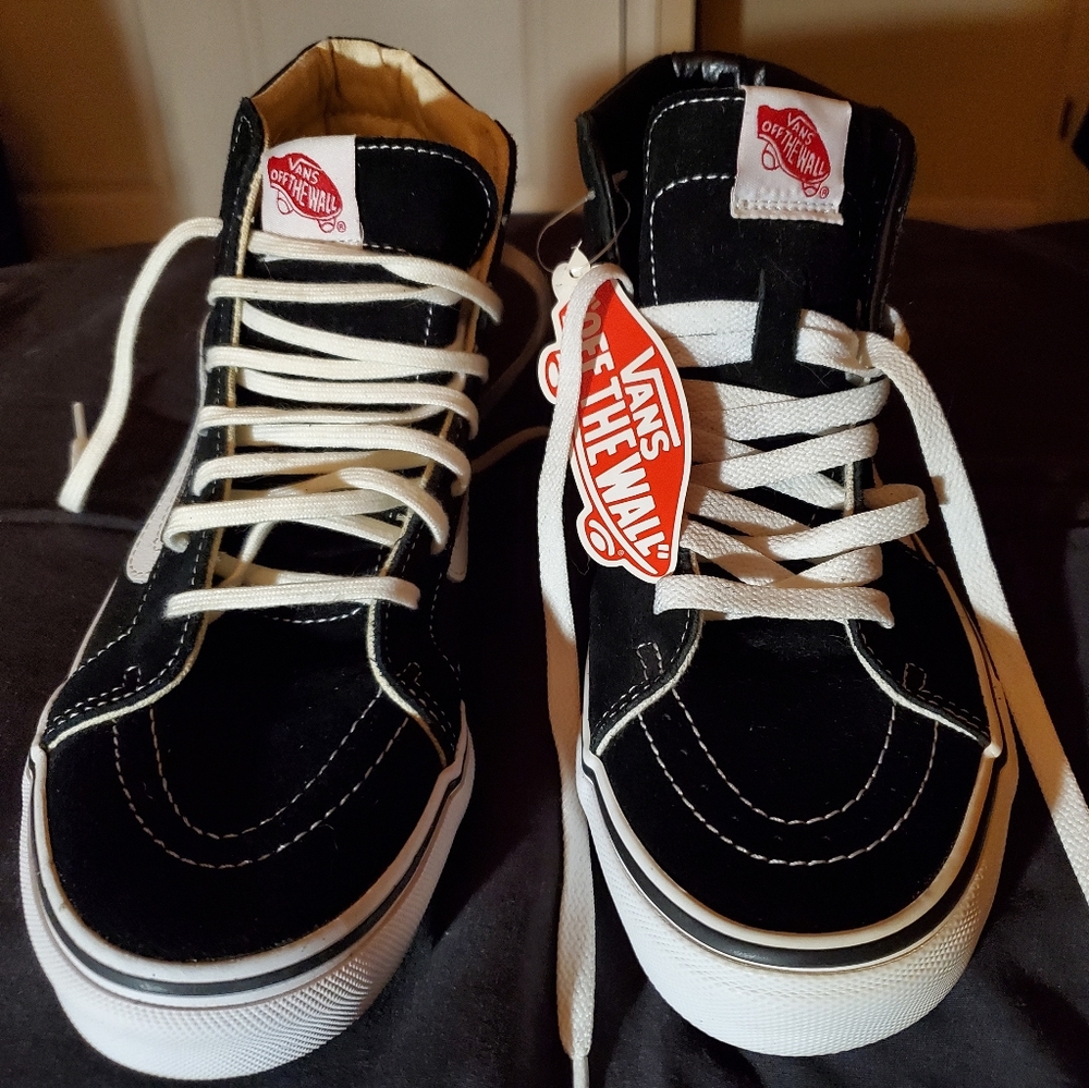 Vans "SK8 - HI"  High top Skater Shoes - 50% OFF!!